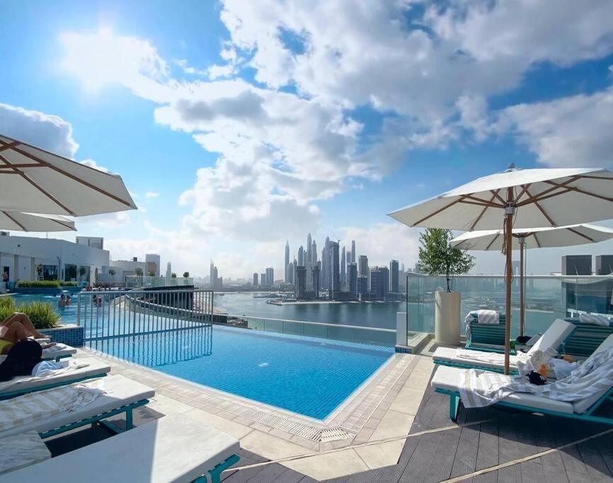 1 Bedroom 65M2, Infinity Pool, West Beach, Noise Insulation Dubai Exterior foto