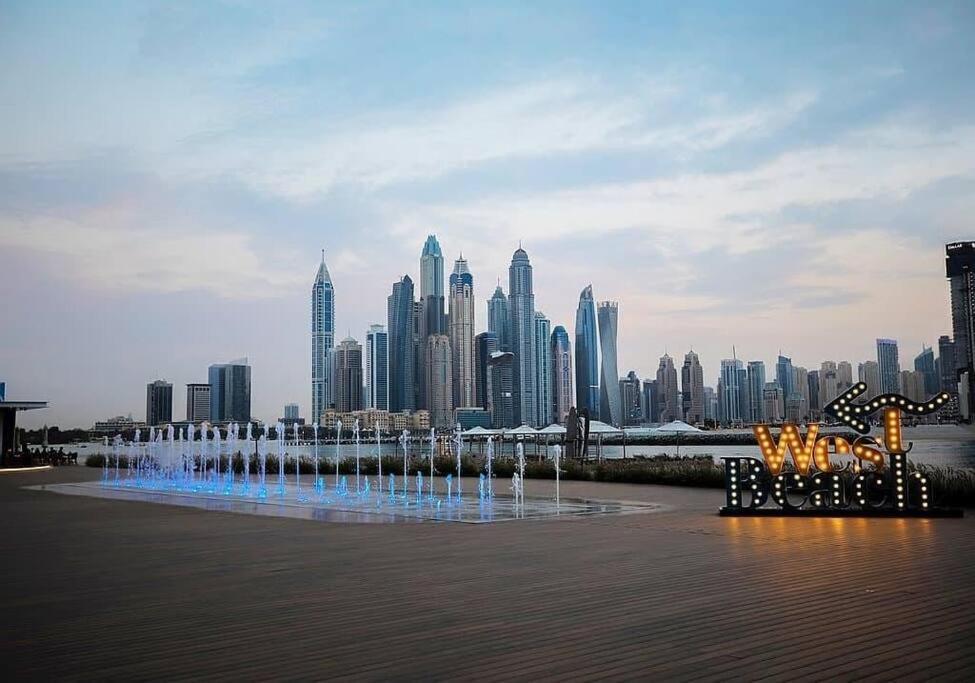 1 Bedroom 65M2, Infinity Pool, West Beach, Noise Insulation Dubai Exterior foto